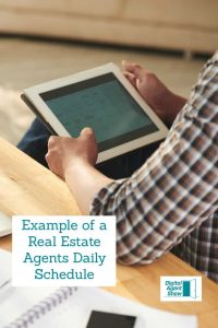 Example of a Real Estate Agents Daily Schedule