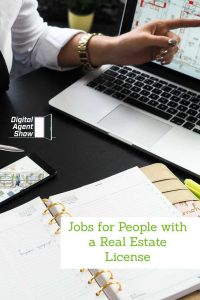 Jobs for People with a Real Estate License